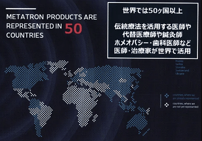 メタトロンは世界50ヶ国以上で利用されている